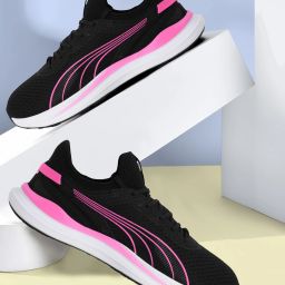 PUMA Blaze Lite Wns Sports Women Black Running Shoes For Women-image-38
