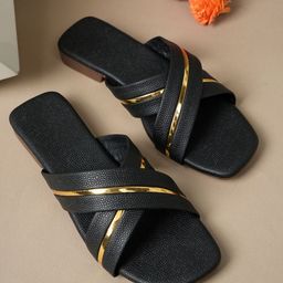 Walkfree Women Open Toe Flats-39