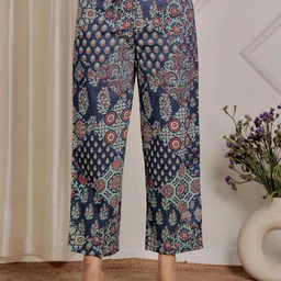 Aramya Women Geometric Printed Ethnic Palazzos-image-47