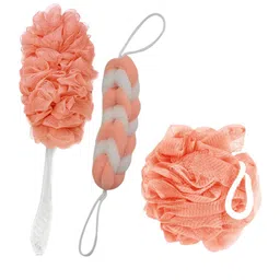 CareDone Set Of 3 Bath Loofah - Orange-58