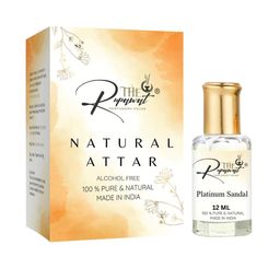 THE RUPAWAT Perfumery House Platinum Sandal Natural & Alcohol Free Attar - 12 ml-image-51