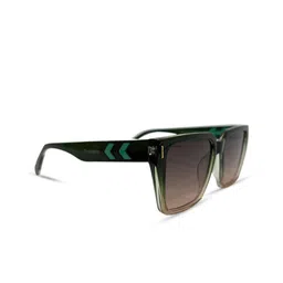 ZAADRAN Unisex Wayfarer Sunglasses with Polarised and UV Protected Lens-58
