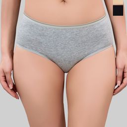 PLUMBURY Solid Pack Of 3 Mid-Rise Hipster Briefs PLPANTY6011BL/BG/GRL-image-56
