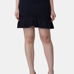 Popwings A-Line Above Knee-Length Flared Skirt-image-40