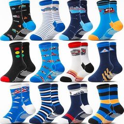 Teri Beri Kids-Unisex Wool Blend Socks-image-106