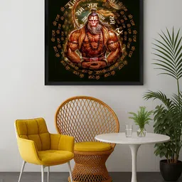 999Store Black & Orange 1 Piece Canvas Other Wall Paintings-51
