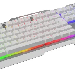 ZEBRONICS Transformer Pro (Zeb-NWK 1) Wireless Standard Multi-device Keyboard Compatible with Desktop, Laptop, Mac Gaming Keyboard & Mouse, 2.4GHz, 4000 DPI, LED Modes,Type C, Al body� image 2