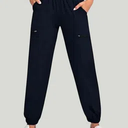 SZN Women High-Rise Slip On Trousers-image-17