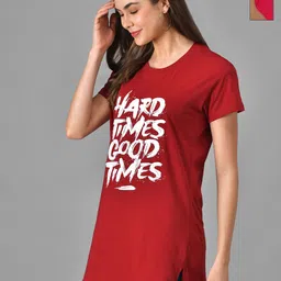 Christy World Typography Printed Pack Of 2 Round Neck Cotton T-shirts-picture-7