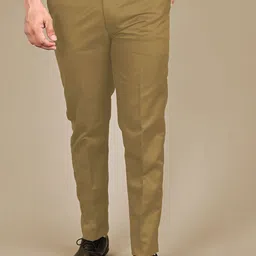 MANCREW Men Tailored Cotton Formal Trousers-image-37