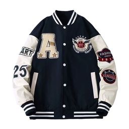 StyleCast Men without Crop Bomber with Patchwork Jacket-24