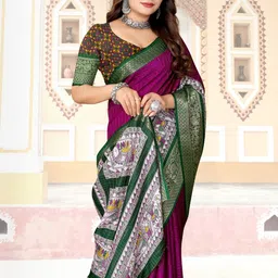 J 6 DESIGNER Woven Design Zari Saree-picture-9