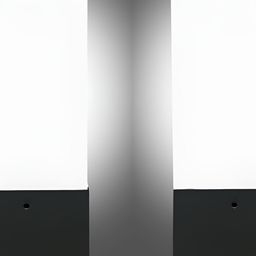 KINIS 2-Pcs Grey Modern Shape Gate & Garden Light Outdoor Lamp-21