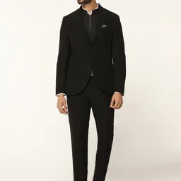 Blackberrys Single-Breasted Slim-Fit Three-Piece Suit-26