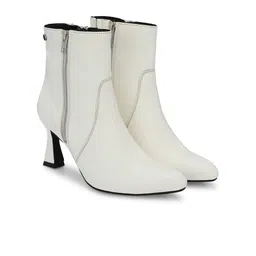 Delize Women Casual Block-Heeled Winter Boots-20