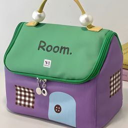 NFI essentials Printed House Shaped Make Up Pouch-image-47