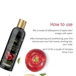 Desi Crew Set Of 4 Shine & Smoothness Apple Cider Vinegar Shampoo - 100 ml Each image 2