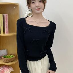 KPOP Women Extended Sleeves Top-image-65