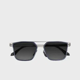 SAM & MARSHALL Unisex Square Sunglasses with Polarised and UV Protected Lens image 2