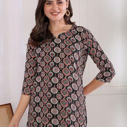 Women Printed Regular Straight Kurti Pack Of-1-picture-20