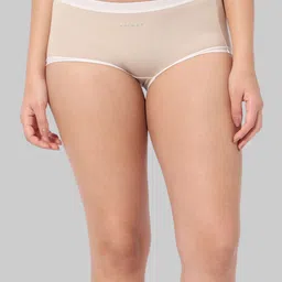 INTIMATE QUEEN Cloud Soft Lacy Boy Short Brief - IQ-LCBU-BEIGE-XS-95
