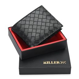 Killer Men Checked Two Fold Wallet-51
