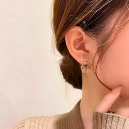 DressBerry Women Cute Teddy Fashion Korean Earrings-picture-31