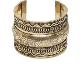 Sangria Gold-Plated Oxidized Cuff Bracelet-28