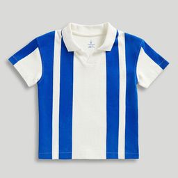 mothercare Boys Striped Polo Collar T-shirt-image-66