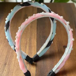 LYTIX Set Of 2 Premium Assorted Hair Bands-11
