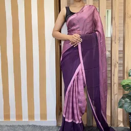 DIVASTRI Ombre Pure Chiffon Ready to Wear Saree-picture-6