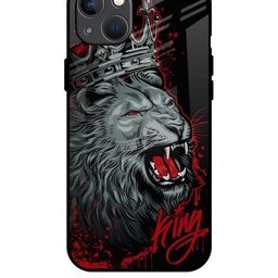 QRIOH Quirky Printed iPhone 13 Mini Back Case Mobile Accessories-image-103