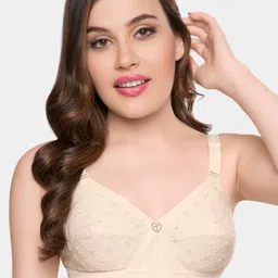 Trylo Floral Women Self Design Full Coverage Everyday Bra-13