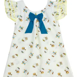 Babywish Girls Printed Flared Sleeve A-Line Dress-picture-29