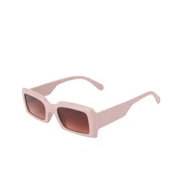 BAYBERRY Unisex Brown Lens & Pink Oversized Sunglasses with-17