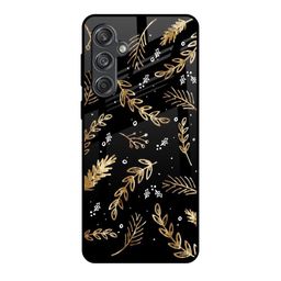 QRIOH Leaves Printed Samsung Galaxy M55 5G Silicone Back Case-image-29