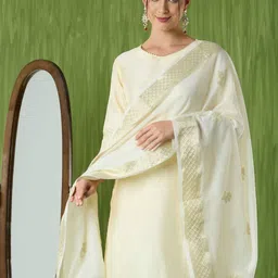 Dupatta Bazaar Woven Design Dupatta image 5