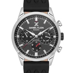 Daniel Klein Exclusive Men Patterned Dial & Leather Straps Analogue Watch DKX.1.13546-1-image-49