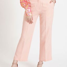 AMSWAN Women Smart Straight Fit High-Rise Trousers-image-86