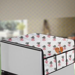 The Furnishing Tree Grey Plastic Refrigerator Cover-image-73