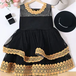 Bella Moda Embellished Satin Fit & Flare Dress-picture-53