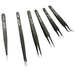 Anti-Static Tweezers 6pcs Set-image-37