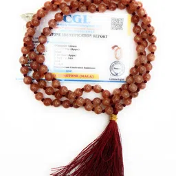 Apnisanskriti Unisex Sun Stone Mala-picture-48