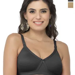 College Girl Women Pack Of 2 Full Coverage Lightly Padded Minimizer Bra-picture-30