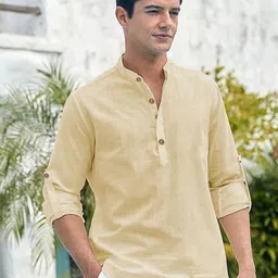 APEKTRA Men Solid Kurta-picture-12