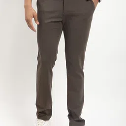 Indian Terrain Men Urban Relaxed Fit Formal Trousers-picture-25