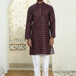 KRAFT INDIA Men Floral Printed Kurta-52