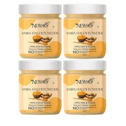 Newsio Set Of 4 Pure & Natural Amba Haldi Powder For Skin - 100 g Each-24