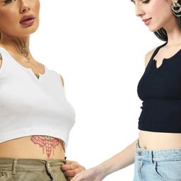PINOVO White Cotton Tops-picture-44