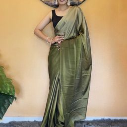 DIVASTRI Ombre Poly Chiffon Ready to Wear Saree-picture-17